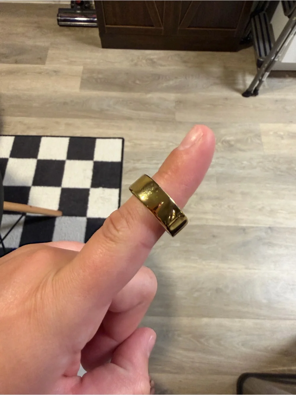 GOLD BRAND NEW OURA RING SIZE 8